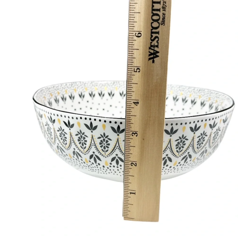 NEW Portmeirion ARTISANNE NOIR NOODLE SERVING BOWL